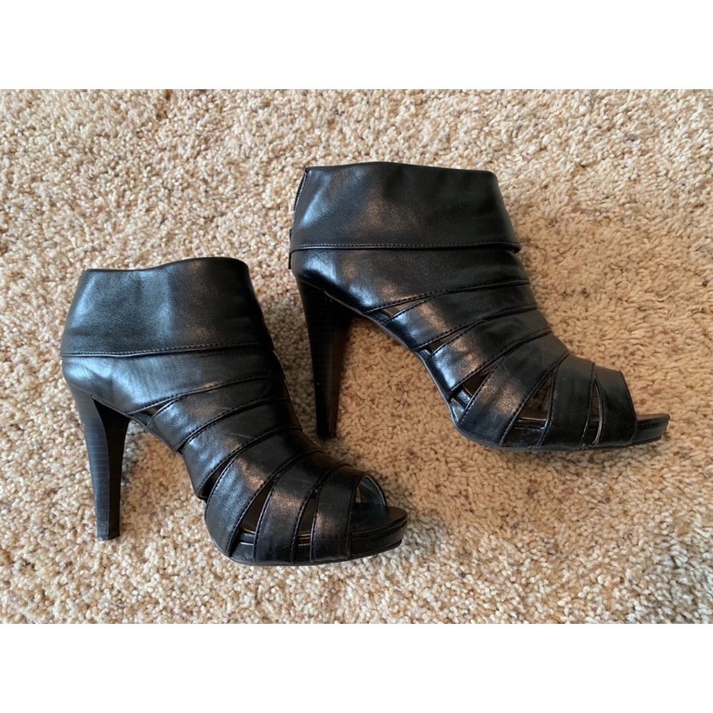 Black high heels